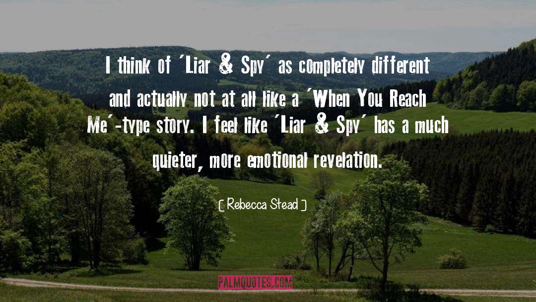 Classic Spy quotes by Rebecca Stead