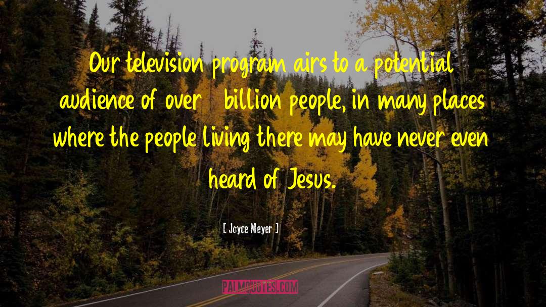 Classic Television quotes by Joyce Meyer