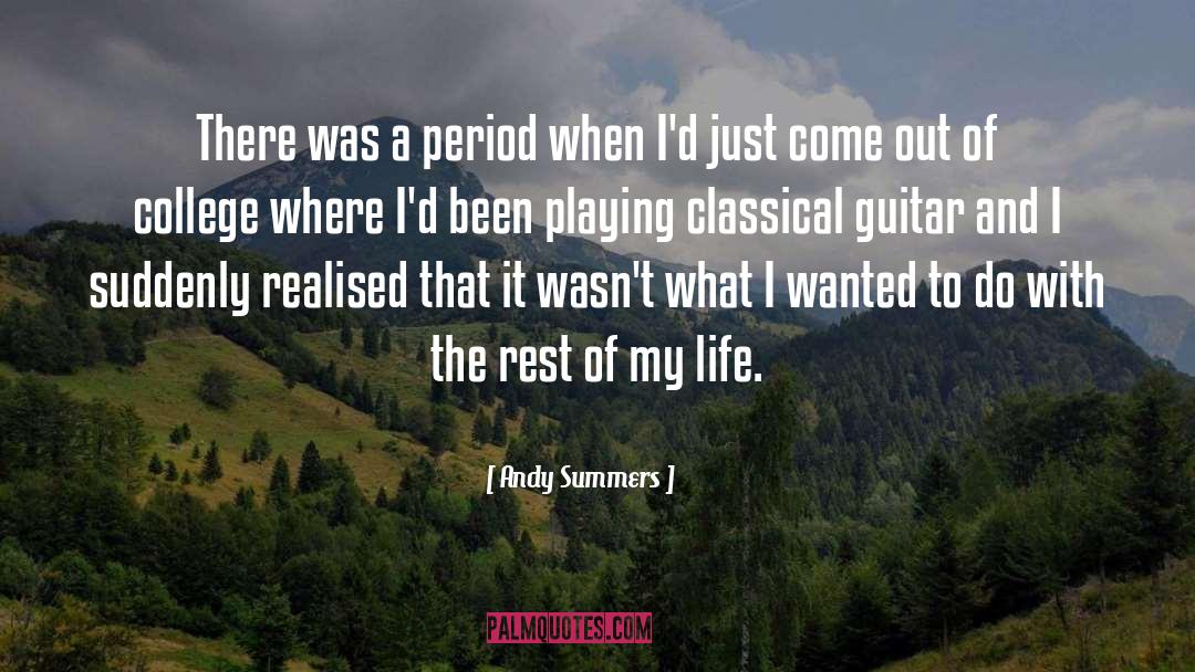 Classical Composers quotes by Andy Summers