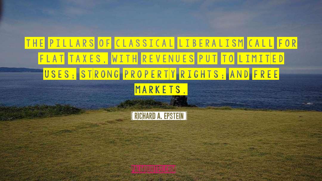 Classical Liberalism quotes by Richard A. Epstein