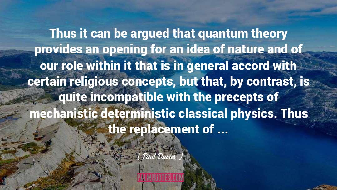 Classical Mechanics quotes by Paul Davies