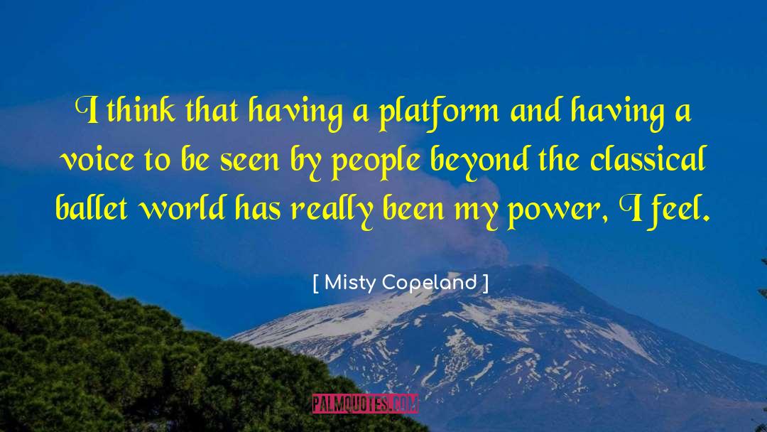 Classical Texts quotes by Misty Copeland
