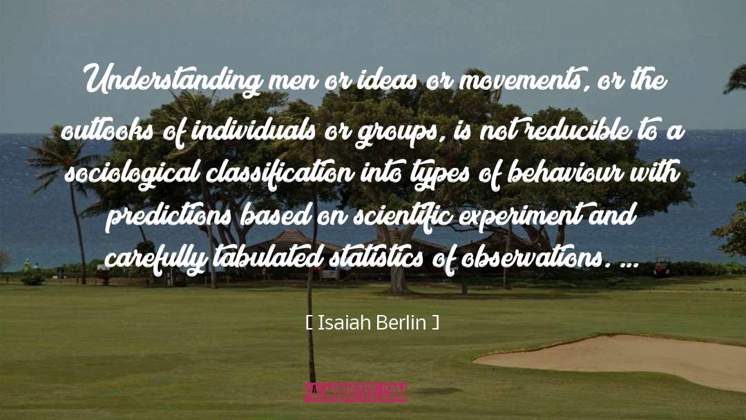 Classification quotes by Isaiah Berlin