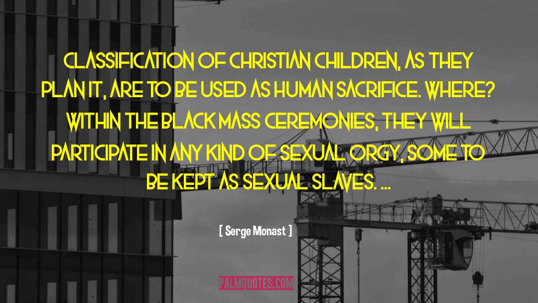 Classification quotes by Serge Monast