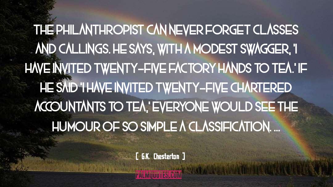 Classification quotes by G.K. Chesterton