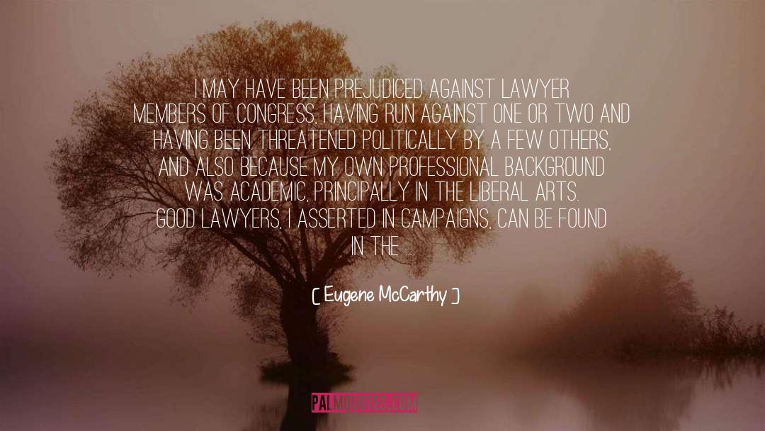 Classified quotes by Eugene McCarthy