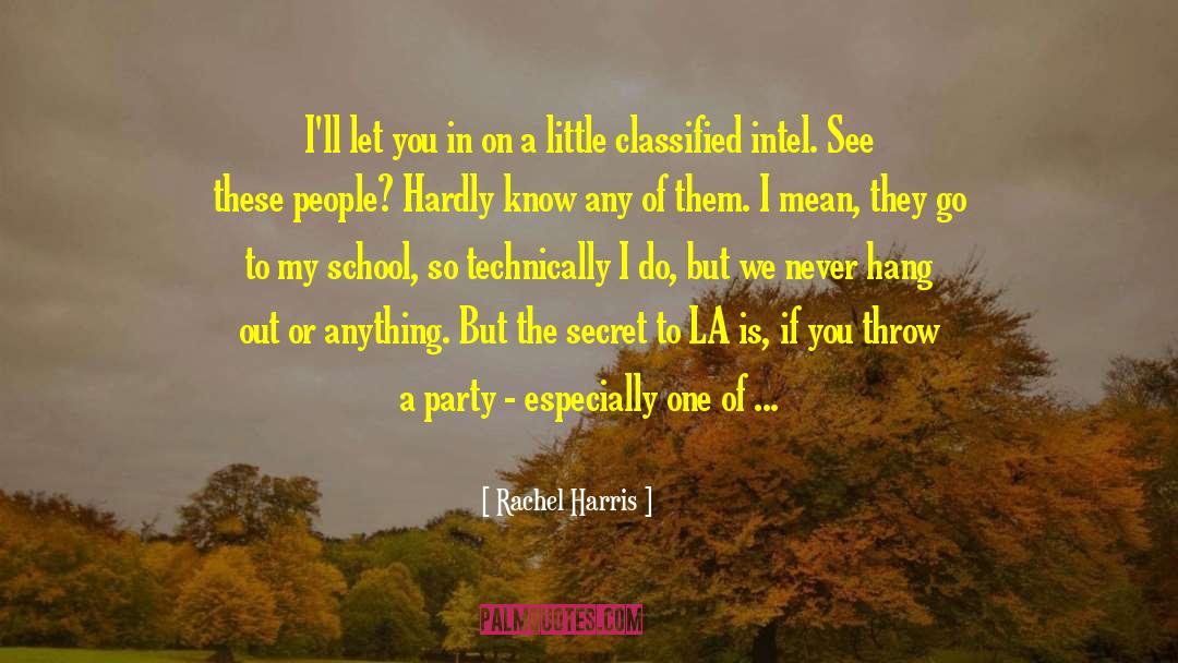 Classified quotes by Rachel Harris