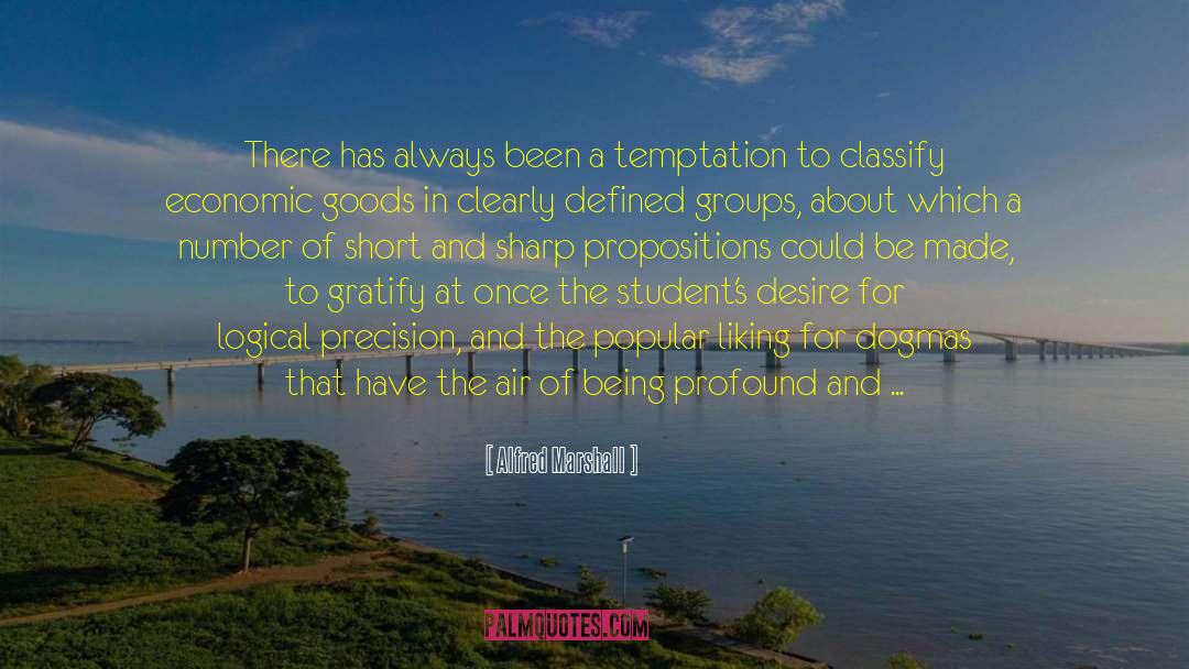 Classify quotes by Alfred Marshall