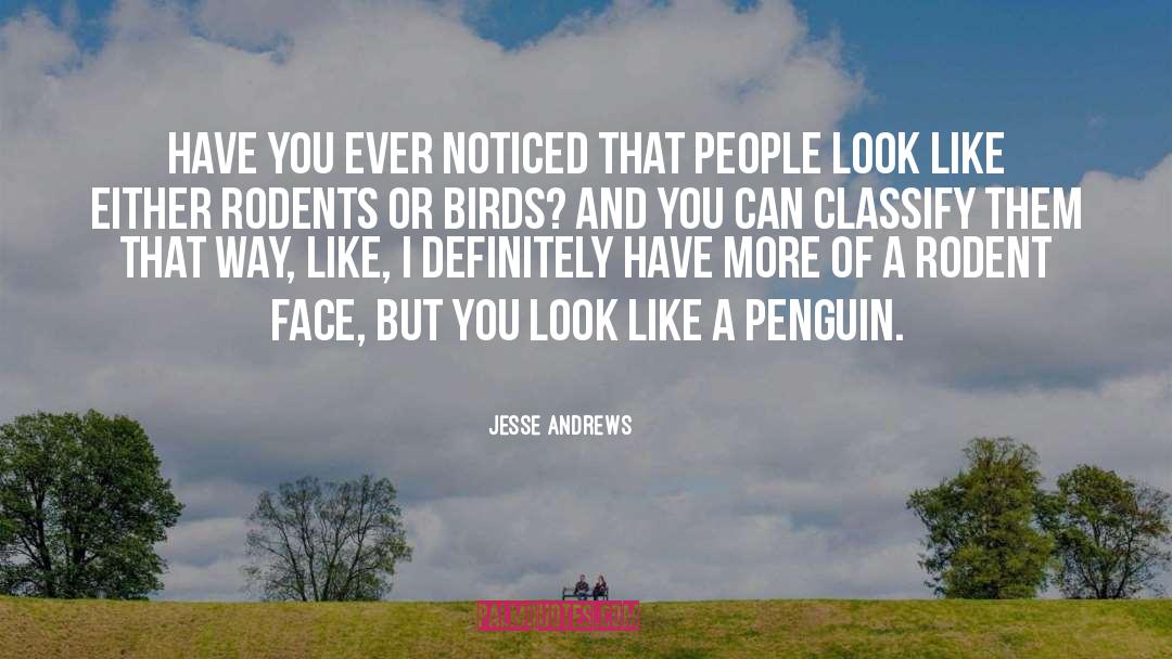 Classify quotes by Jesse Andrews