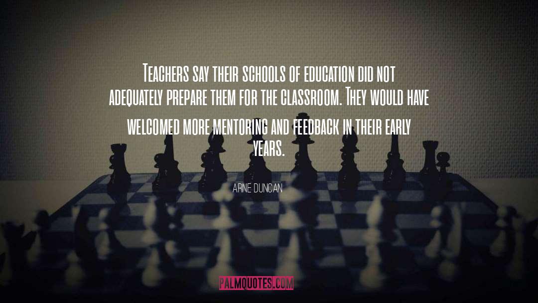 Classroom quotes by Arne Duncan