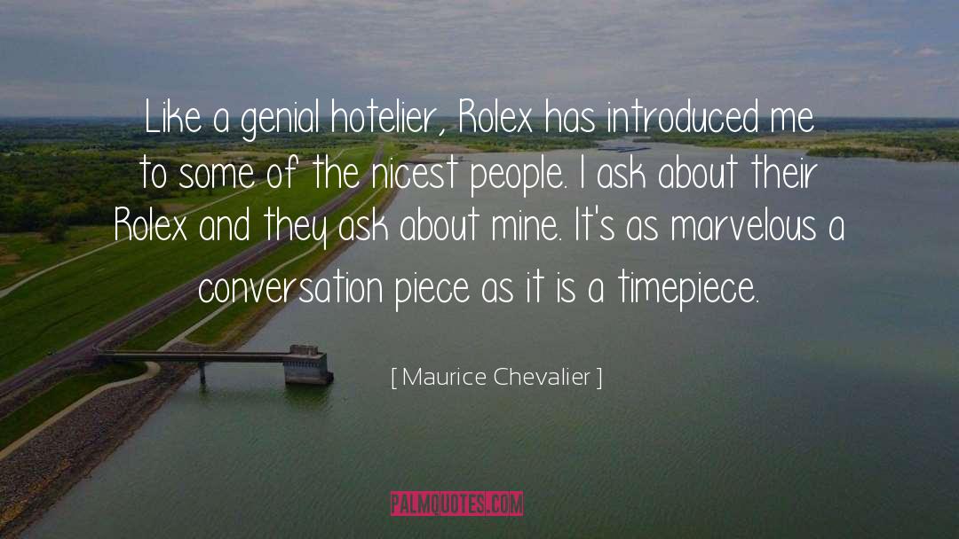 Classy People quotes by Maurice Chevalier