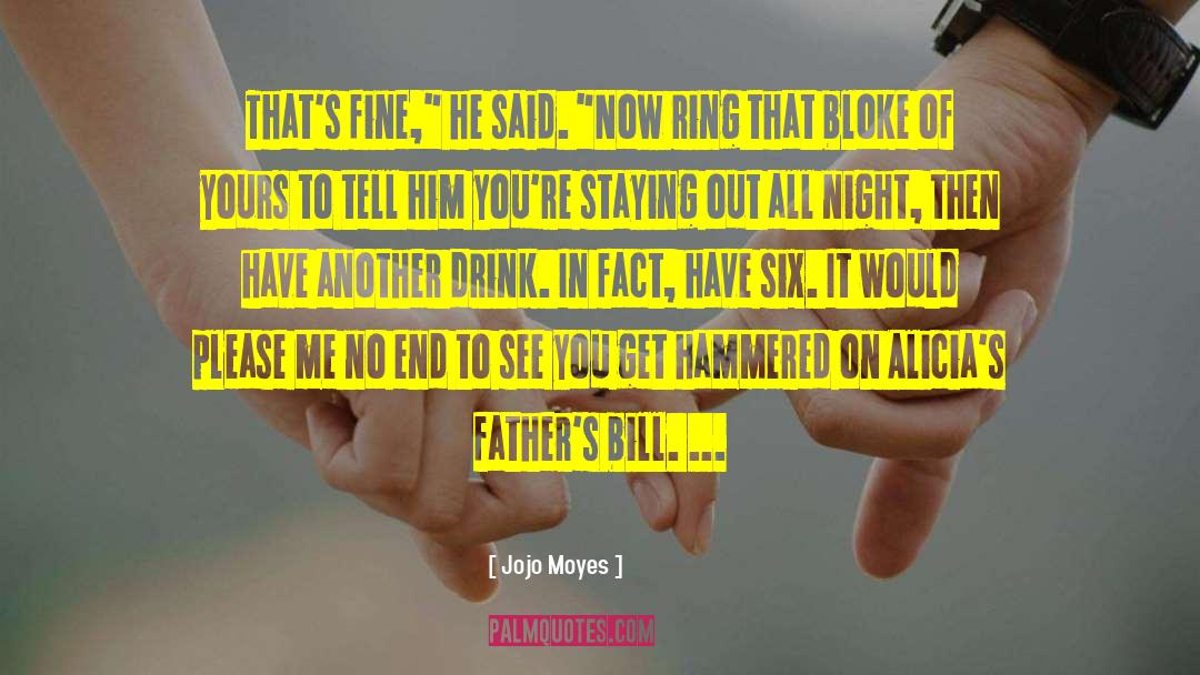 Clatter Ring quotes by Jojo Moyes