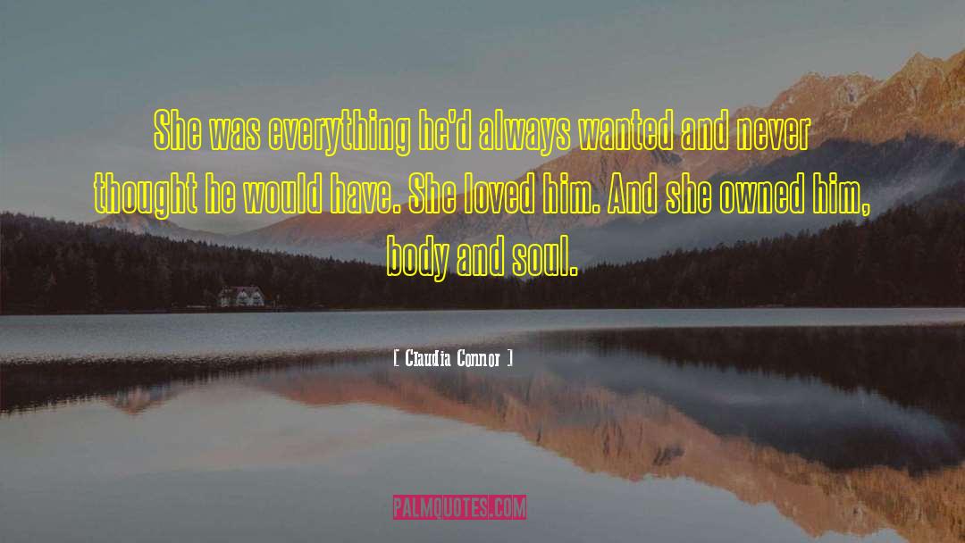 Claudia quotes by Claudia Connor