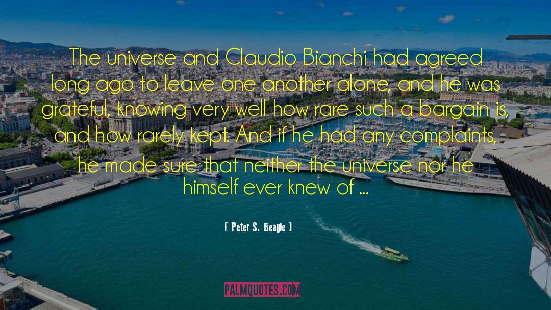 Claudio quotes by Peter S. Beagle