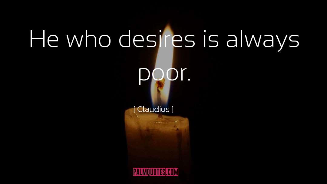 Claudius quotes by Claudius