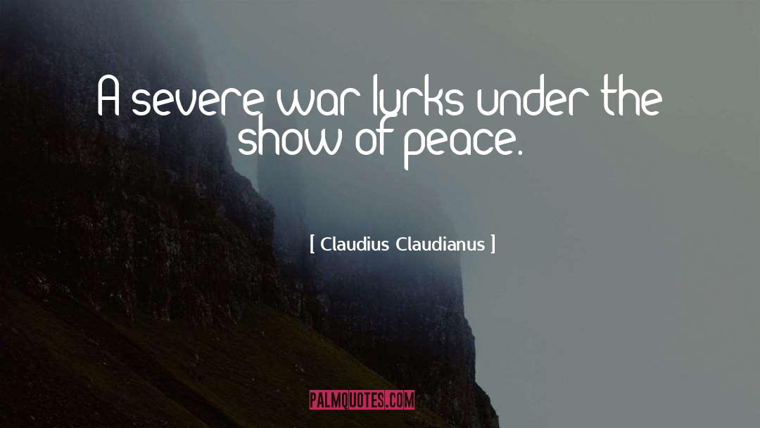 Claudius quotes by Claudius Claudianus