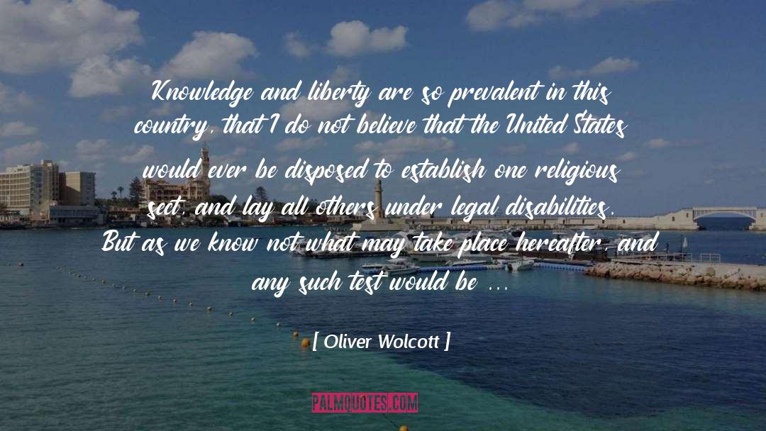 Clause quotes by Oliver Wolcott