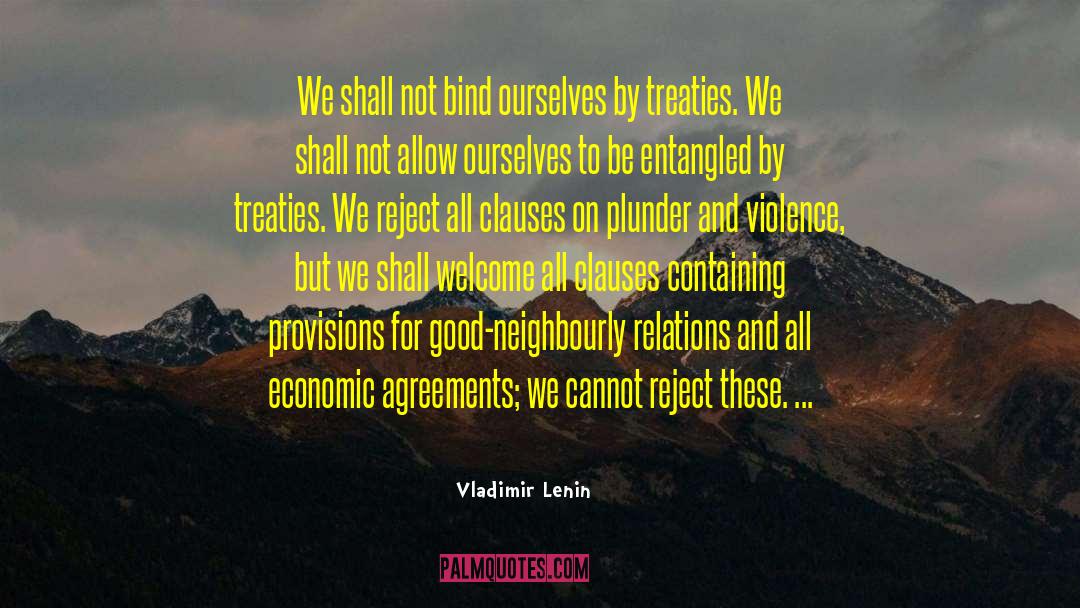 Clauses quotes by Vladimir Lenin