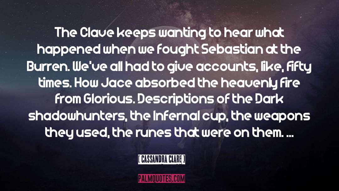 Clave quotes by Cassandra Clare