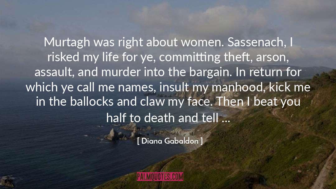Claw quotes by Diana Gabaldon