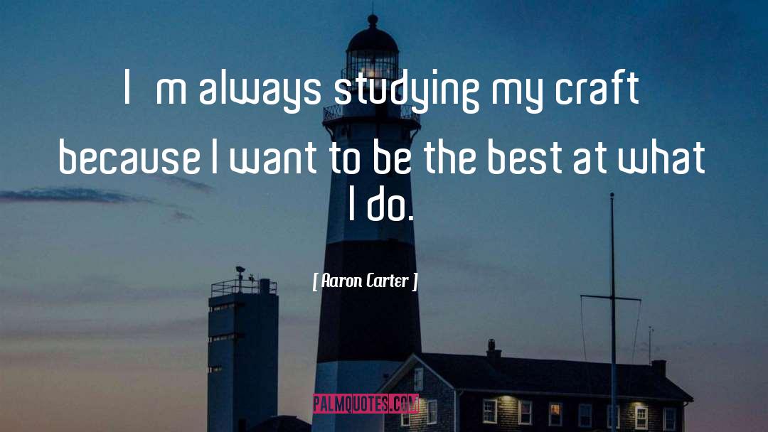 Clayton Carter quotes by Aaron Carter