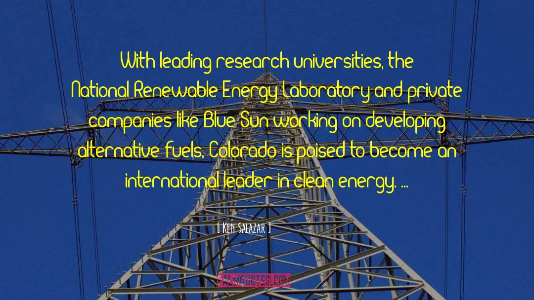 Clean Energy quotes by Ken Salazar