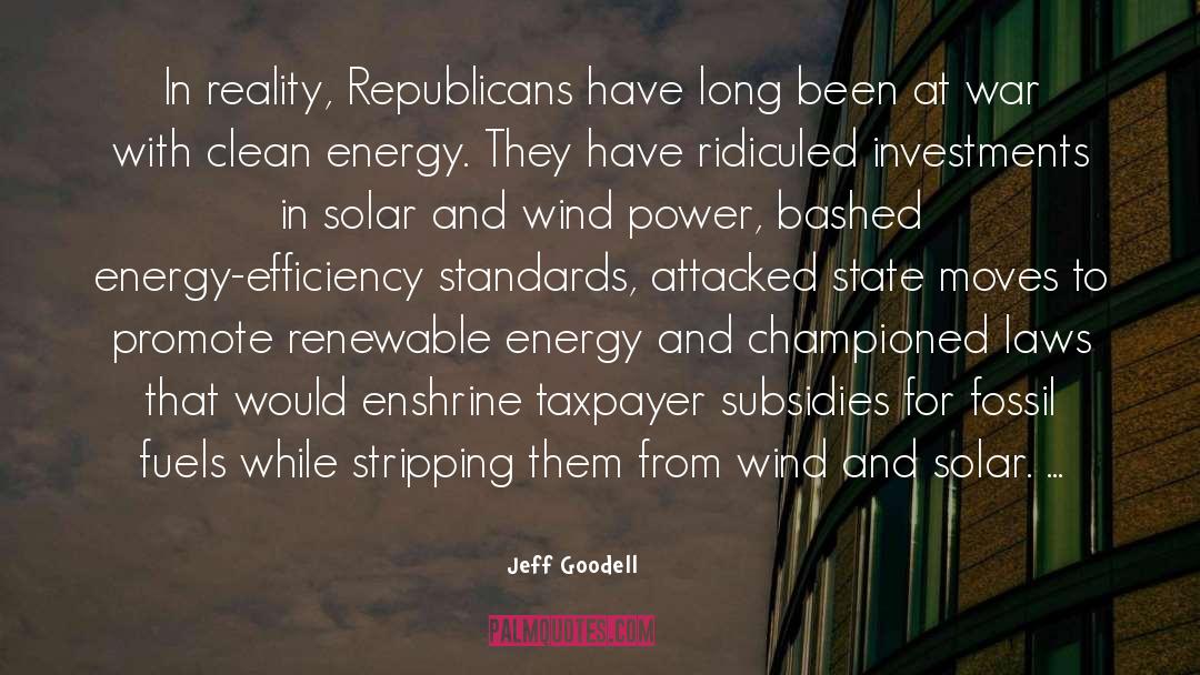 Clean Energy quotes by Jeff Goodell