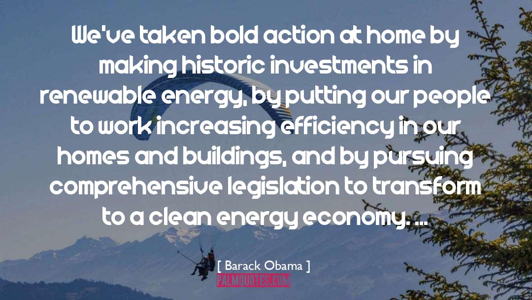 Clean Energy quotes by Barack Obama