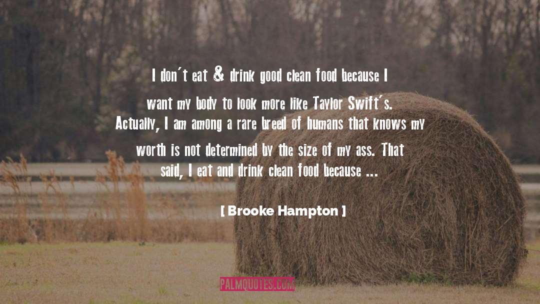 Clean Food quotes by Brooke Hampton