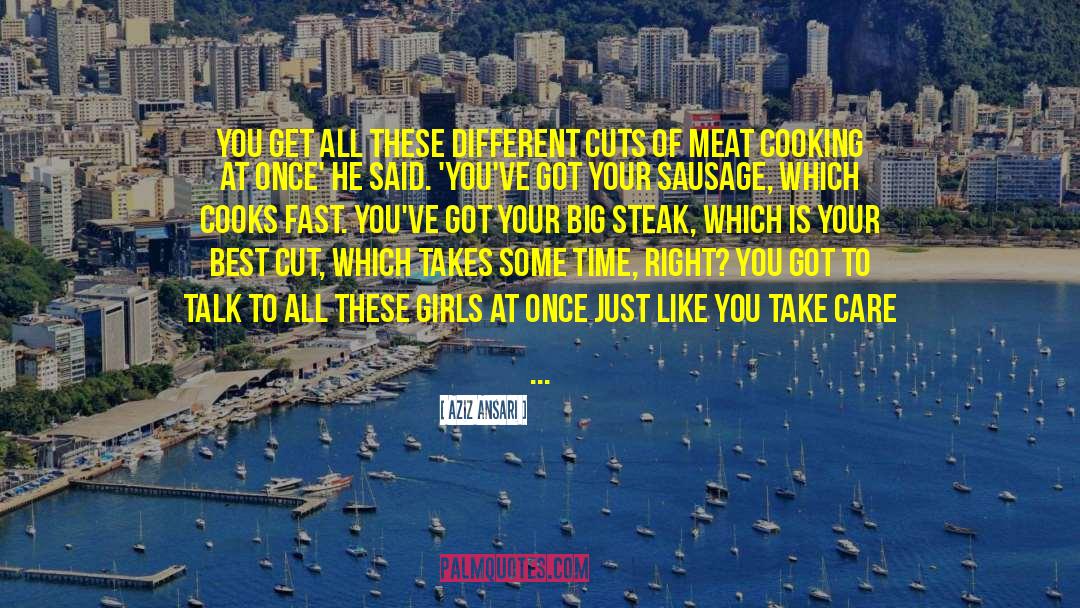 Clean Food quotes by Aziz Ansari