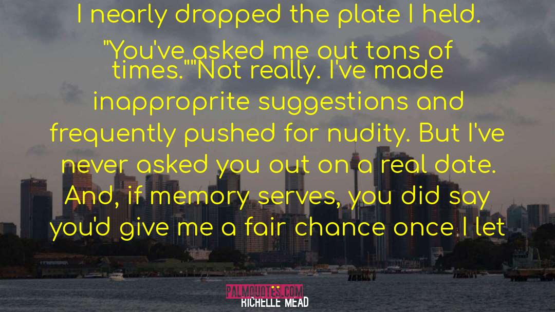 Clean Plate Club quotes by Richelle Mead