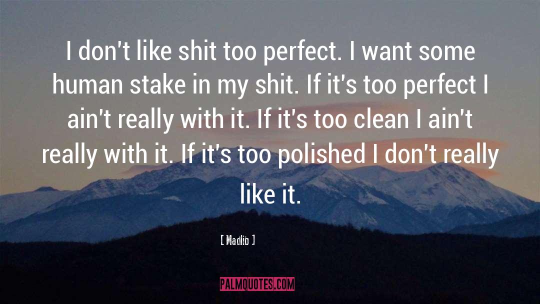 Clean quotes by Madlib