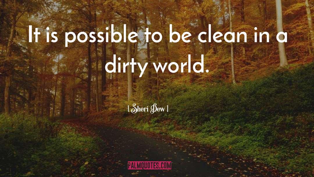 Clean quotes by Sheri Dew