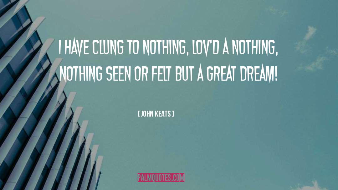 Clean Romance quotes by John Keats