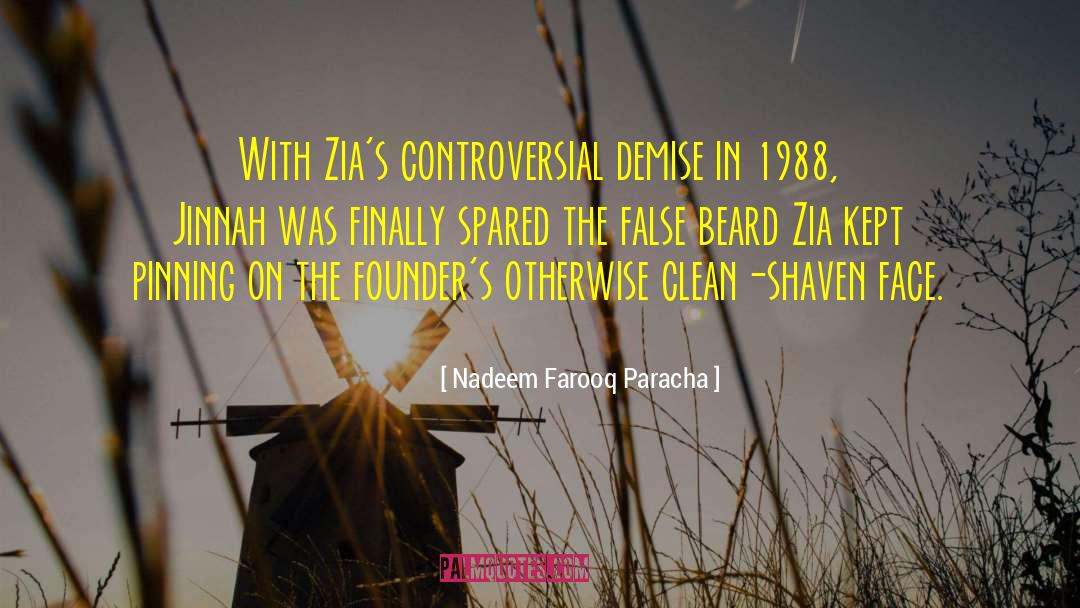 Clean Shaven quotes by Nadeem Farooq Paracha