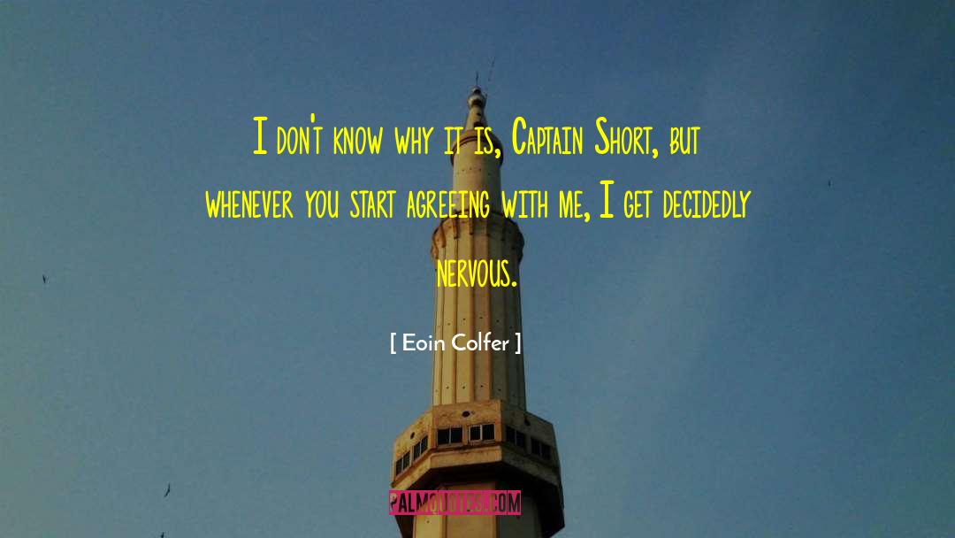 Clean Short quotes by Eoin Colfer