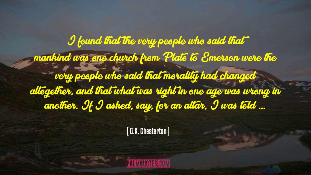 Clean Slate quotes by G.K. Chesterton