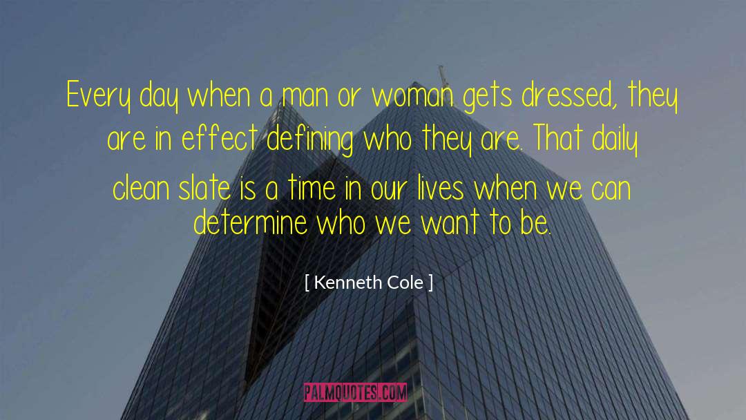 Clean Slate quotes by Kenneth Cole
