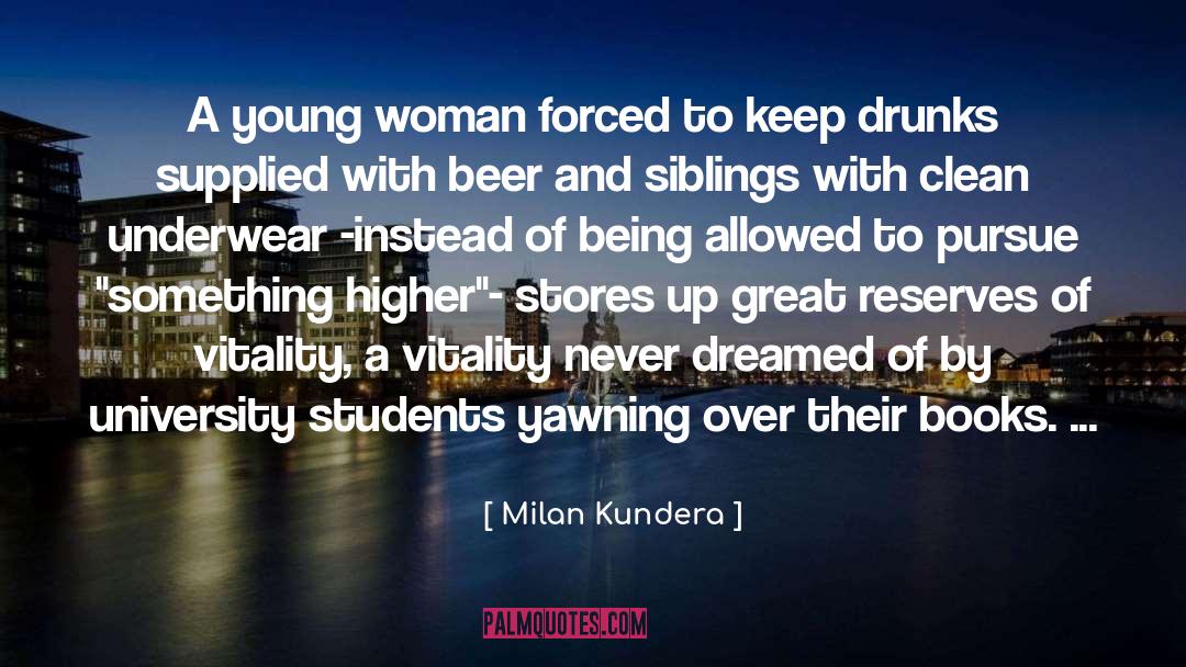 Clean Underwear quotes by Milan Kundera