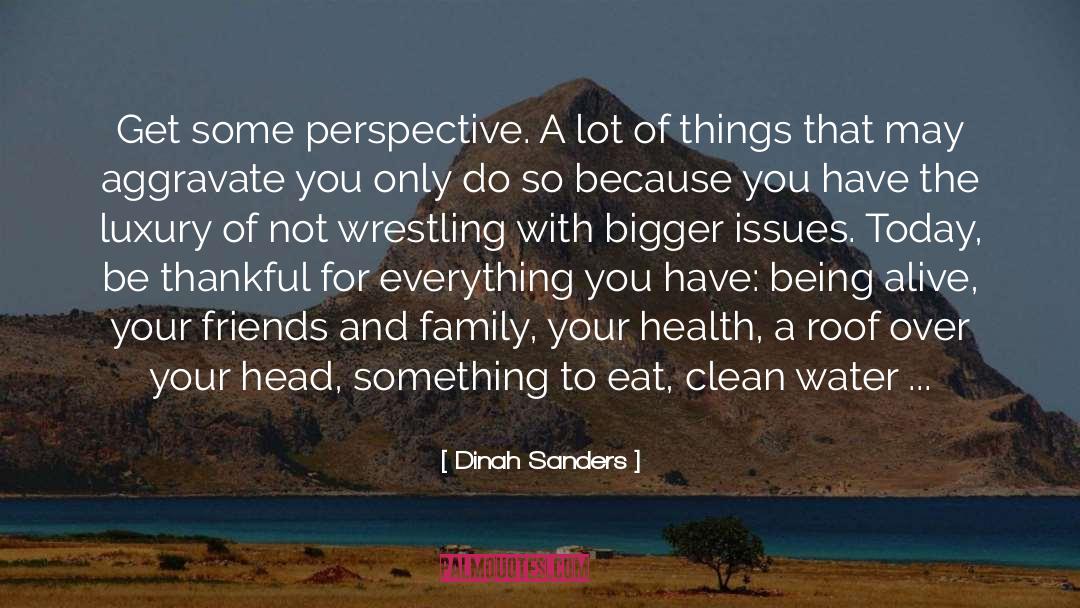 Clean Water quotes by Dinah Sanders