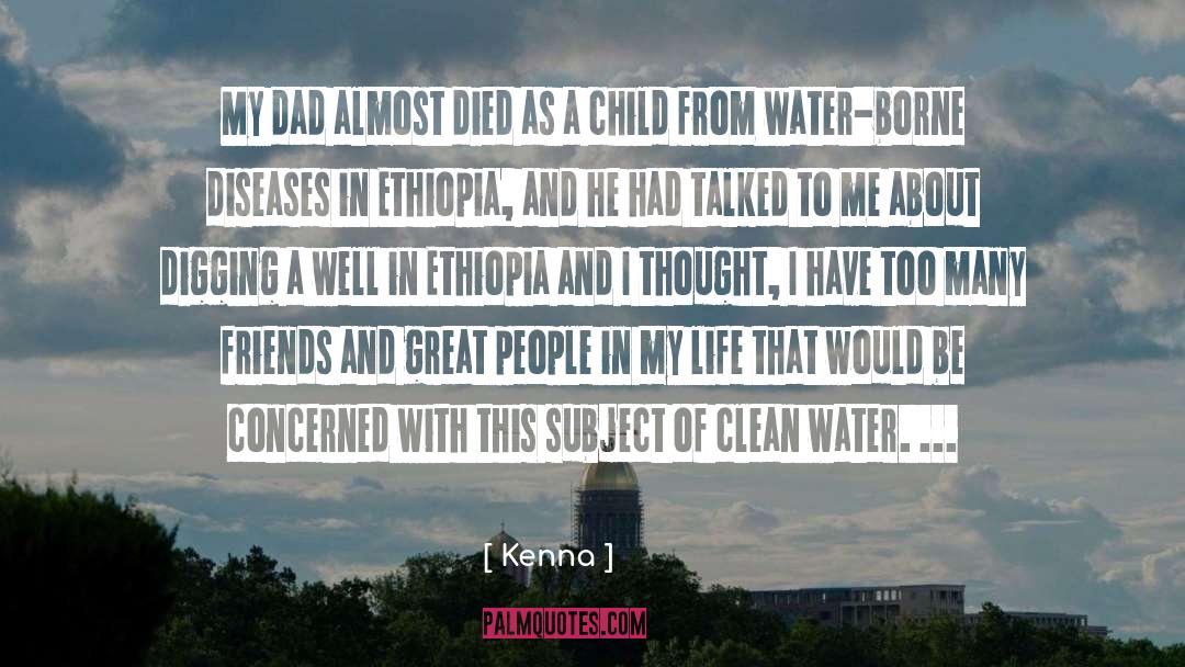 Clean Water quotes by Kenna