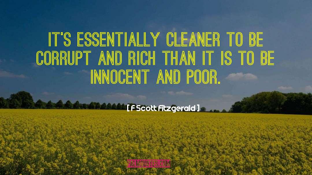 Cleaner quotes by F Scott Fitzgerald