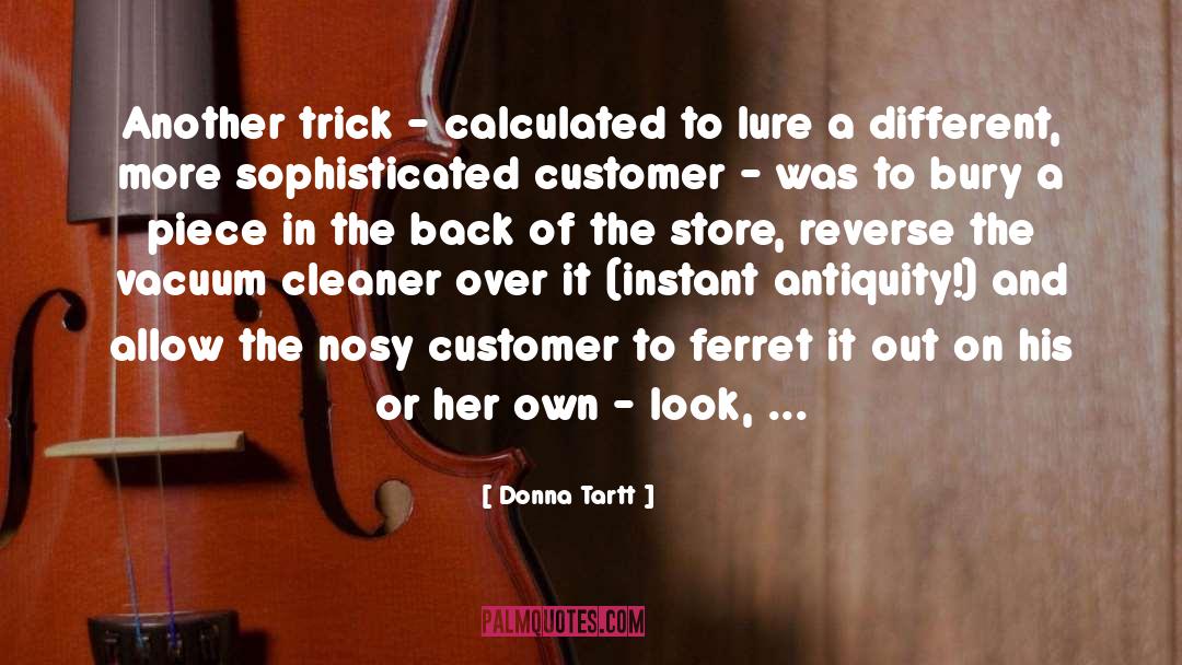 Cleaner quotes by Donna Tartt