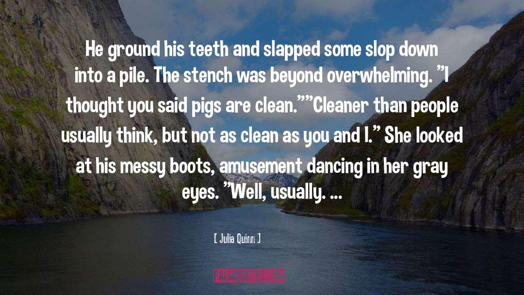 Cleaner quotes by Julia Quinn