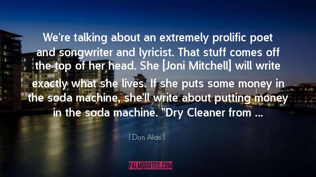 Cleaners quotes by Don Alias