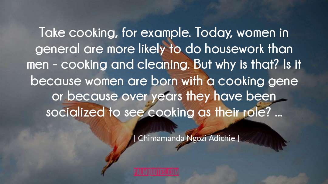 Cleaning quotes by Chimamanda Ngozi Adichie