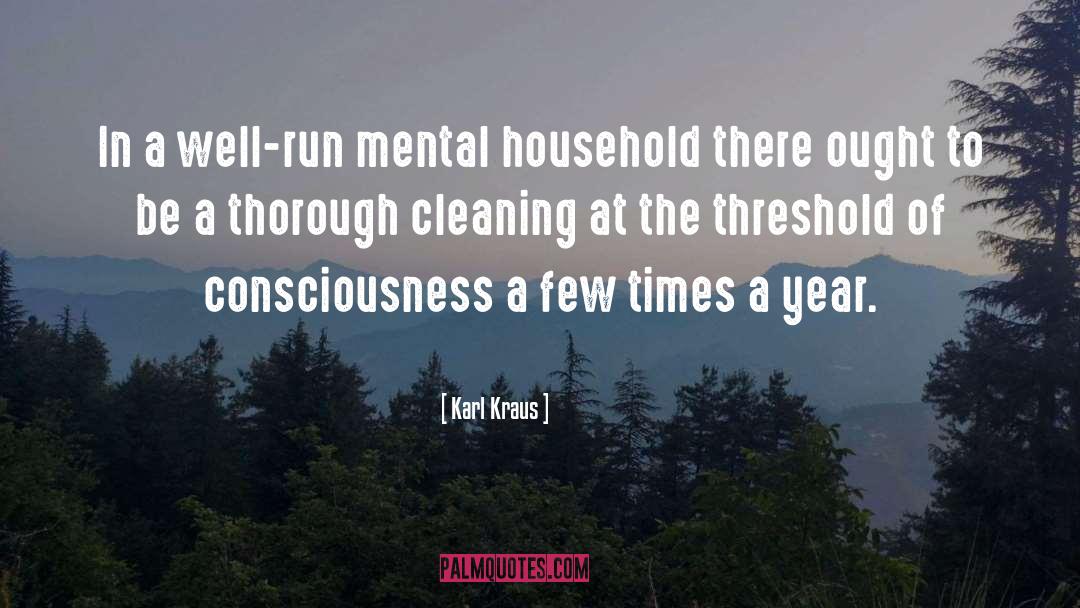 Cleaning quotes by Karl Kraus