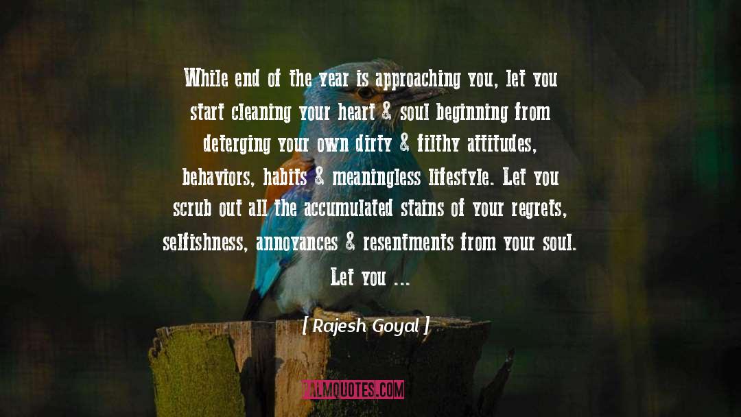 Cleaning Up quotes by Rajesh Goyal