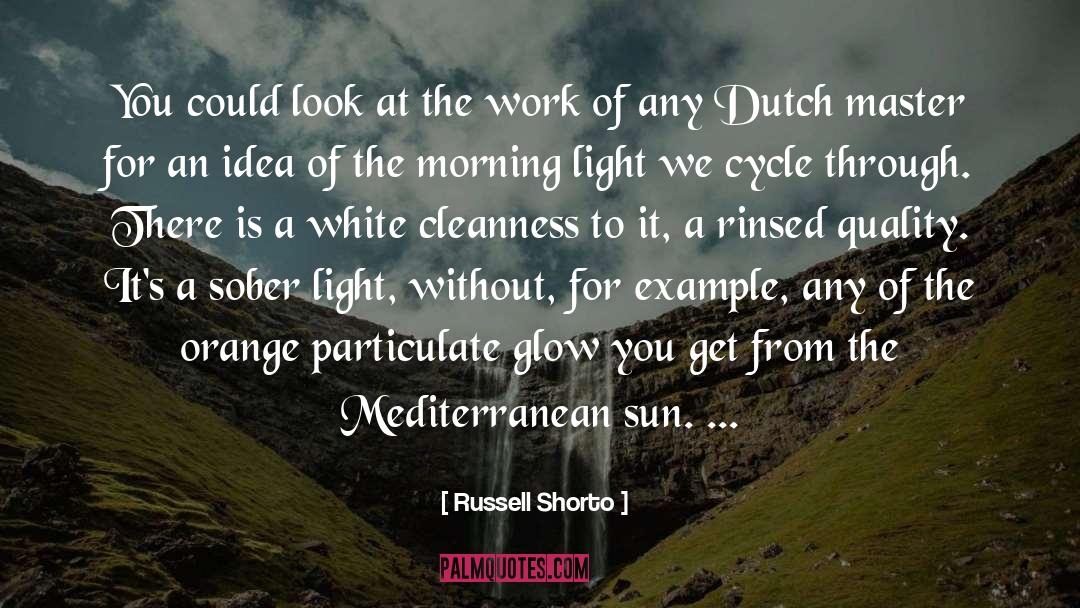 Cleanness quotes by Russell Shorto
