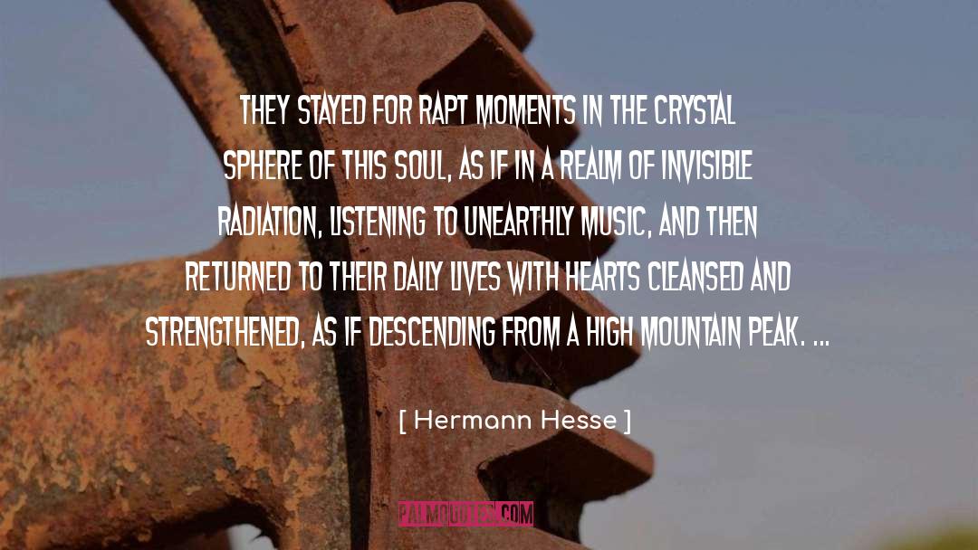 Cleansed quotes by Hermann Hesse